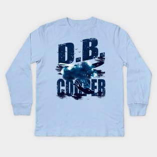 d.b. cooper grungy dusty epic Kids Long Sleeve T-Shirt